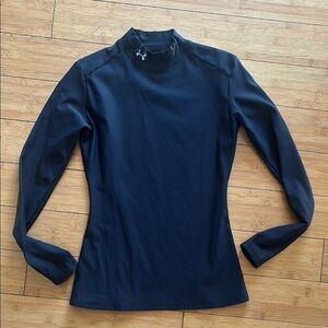 Under Armour Women's Black Long Sleeve Top Cold Gear